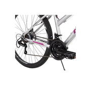 Huffy 56851 Rangeline Womens Mountain Bike, 27.5 inch, Silver