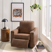 Better Homes & Gardens BH3536211066168 Allen Power Recliner Chair, Cocoa Faux Leather