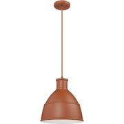 Signature Hardware SHPL3591TECO Glencroft Pendant Single Light 60W Med Lantern (Terracotta)