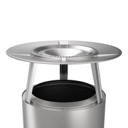Solo Stove Ssbon-Deflector Bonfire Heat Deflector, Silver