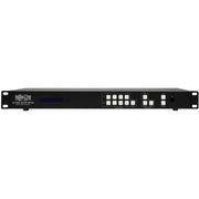 Tripp Lite HDMI Matrix Switch 4x4, 4K 60Hz HDR, Audio Extractor, 4 HDMI Inputs and Outputs, Black, B302-4HX4H-4K
