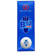 Zero Friction B52 Distance Golf Balls, 15 Count, White, 85 Compression, 2-Piece Construction, Includes Turf Tees, GB35001