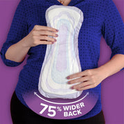 Poise 54944 Incontinence Pads for Women, 8 Drop, Overnight Absorbency, Extra-Coverage, 36Ct