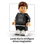 LEGO Editions McLaren F1 Team Lando Norris Helmet Building Set, 793 Pieces, Multicolor, 6590616