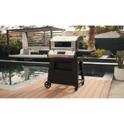 Nexgrill Neevo Smart Propane Outdoor Gas Grill, 44,000 BTU, 2 U Shaped Burners, Electronic Control, 714 Sq In Cooking Space, Cast Iron Grates, App Connected, 720-1054