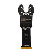 Milwaukee 49-25-1259 1-1/8 in. W Bi-Metal Open-Lok Oscillating Blade Multi-Material 10 pk