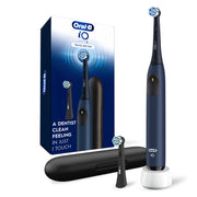 Oral-B iO2 Series 2 Electric Toothbrush, Rechargeable, Travel Edition, Dark Blue, Includes Travel Case