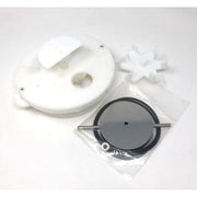 A&A Manufacturing Top Feed 6 Port T-Valve Replacement Parts Kit for 1.5-2 in Pipes, Complete Retrofit Gear Kit, 540269