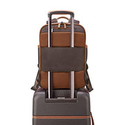 Delsey Paris Chatelet Air 2.0 Luggage Set, Durable Polycarbonate Carry-On and Eco-Friendly Travel Backpack, Chocolate Brown, 2-Piece 40167691106