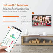 Tenda Nova MW12 Tri-Band AC2100 Whole Home Mesh Wi-Fi System, White, 3-Pack