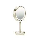 Conair Lighted Satin Nickel Makeup Mirror