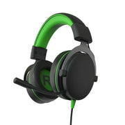 Onn. Xbox Wired Video Game Headset, Black and Green