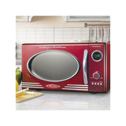 Nostalgia Retro Microwave Oven: .7 Cu.Ft. NRMO9RR - RETRO RED ONE SIZE