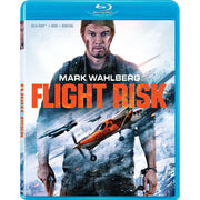 Lionsgate Home Entertainment Flight Risk Blu-ray + DVD + Digital Copy - Action Thriller Starring Mark Wahlberg