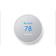 Google GA01334-US Nest Smart Thermostat with Bonus Trim Kit (Snow)