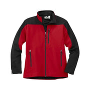 Storm Creek Guardian Velvet-Lined Softshell Jacket for Men - Bright Red/Black - 2XLT