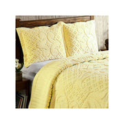 Better Trends Ashton Chenille Bedspread - Yellow