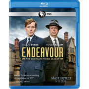 PBS Endeavour Complete Third Season Blu-ray, British Mystery Drama, 4 Episodes, Widescreen, 30873933