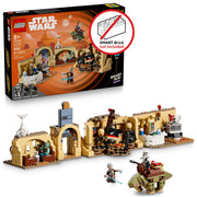 LEGO Star Wars SMART Play Mos Eisley Cantina Building Set, 666 Pieces, Includes 5 Minifigures and 3 SMART Tags, Multicolor, 75425