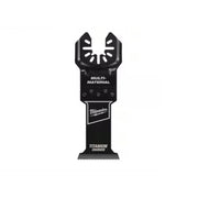 Milwaukee 49-25-1233W 1-3/8 in. Titanium Bi-Metal Universal Fit Wood and Metal Cutting Multi-Tool Oscillating Blade (3-Pack) PLUS 1 Blade