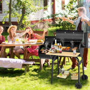 Segmart Charcoal Grill-B026 45.28-Inch Length Portable Barbecue Charcoal Grill