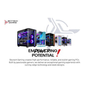 Skytech Gaming ST-ARCH4-2197-W-WB Archangel 4 Ryzen 5 7600 3.8GHz AMD Radeon RX 7600 8GB 16GB RAM 1TB SSD Win 11 Home White