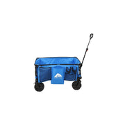 Ozark Trail TR-21727-1P Camping All-terrain Folding Wagon with Oversized Wheels, Blue