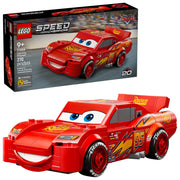 LEGO Speed Champions Lightning McQueen Building Set, 270 Pieces, Disney Pixar Cars, Ages 9+, Model 77255