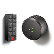 August AUG-BUN-LOCKKEY Smart Lock And Keypad (Dark Gray)