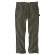 Carhartt Relaxed Straight Rugged Flex Duck Dungarees for Men - Moss - 32x32