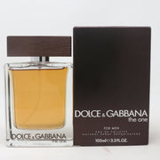 Dolce & Gabbana The One Men Eau De Toilette Spray, Oriental Woody Fragrance, Musky Scent, 3.3 oz, 100 ml - Oriental