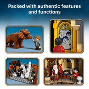 LEGO Harry Potter Hogwarts Castle The Main Tower Building Set with 12 Minifigures Multicolor 2135 Pieces 76454