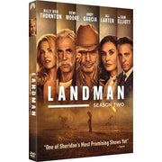 Landman Season Two TV Show DVD, Western Drama, 10 Episodes, 3 Discs, English, 843501683286