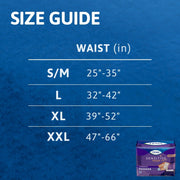TENA Sensitive Care Overnight Incontinence Underwear for Women, Comfort Fit, White, X-Large 39-52in, 14 Count, 54352