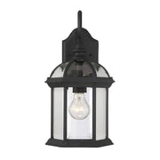 Savoy House 5-0633-BK, Kensington Wall Mount Lantern, Textured Black