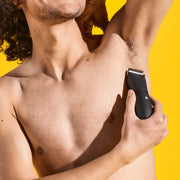 Meridian Trimmer Plus: Unisex Body Hair Painless Trimmer, with Bonus Pouch, Onyx (Black), 4.1oz