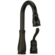 Leland Single-Handle Pull-Down Sprayer Kitchen Faucet with MagnaTite Docking in Venetian Bronze