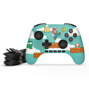 PowerA Advantage Wired Controller for Nintendo Switch 2, Mario Time, Hall Effect Thumbsticks, Mappable Buttons, On-Board Audio Controls, Detachable 10ft USB-C Cable