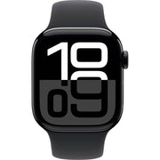 Apple Watch Gen 10 Series 10 Cell 42mm Jet Black Aluminum - Black Sport Band MWX63LW/A