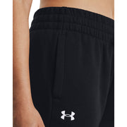 Under Armour Rival Fleece Joggers for Ladies - Black/White - S - Regular