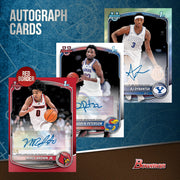 Topps Bowman 2025-26 Basketball Value Box, 6 Packs, 10 Cards Per Pack, 4 Inserts