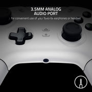 Razer Wolverine V2 Wired Gaming Controller with Remappable Front-Facing Buttons, Mecha-Tactile Action Buttons and D-Pad, Hair Trigger Mode, White, RZ06-03560200-R3U1