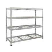 AR Shelving TRM18S418KHKEZUS0 Heavy Duty NSF Certified Galvanized 4-Tier Shelving Unit 71