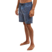 Pelagic Gyotaku Dockside Athletic Shorts for Men, Navy, Mid-Rise, 18in Outseam, Water and Stain Repellent, Mesh-Lined Pockets, 1002231001