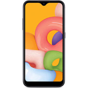 Samsung SMSAS111DGP5 Galaxy A01 16GB 2GB RAM GSM Prepaid Smartphone, Black Simple Mobile