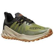 Keen 1028183 Zionic Speed Hiking Shoes for Men - Dark Olive/Scarlet Ibis - 11M