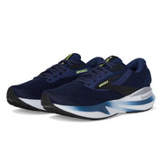 Brooks Adrenaline GTS 24 Men's Running Shoes, GuideRails Support, Peacoat Black Sharp Green, Size 10.5 D, 110437-423