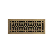 Signature Hardware 301629 Honeycomb Brass Floor Register - 4
