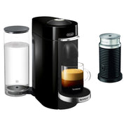 DeLonghi ENV155BAE Nespresso Vertuo Plus Bundle Deluxe, Black