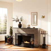 Lily Interiors Small Dome LED Wall Sconce, Polished Gold Brass, Integrated 420 Lumens, Damp Rated, LBJ-WL-DOLEMAN-01-G